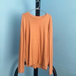 Medium Pac-sun Orange Long Sleeve Tee